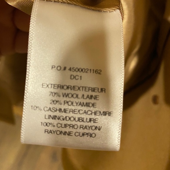 Babaton Wool-Cashmere Coat Sz Large - Picture 6 of 7